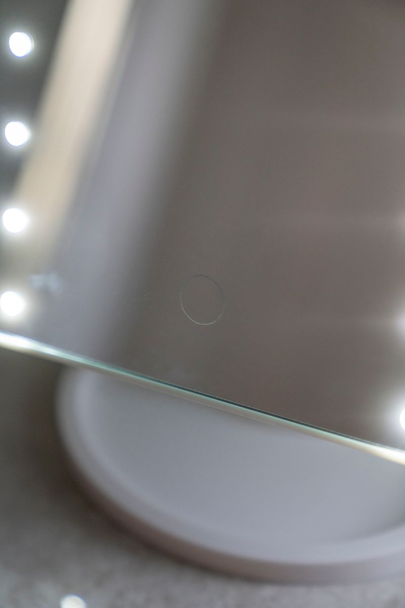 LED Sminkspegel Fyrkantad
