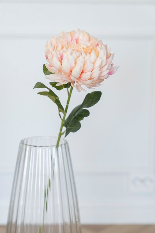 Konstgjord blomma Pion - Ljusrosa