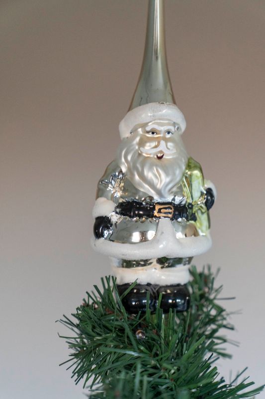 Trädtoppar - Guld Tomte 28cm