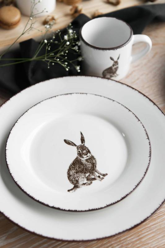 Vildmark Tallrik 19cm Hare