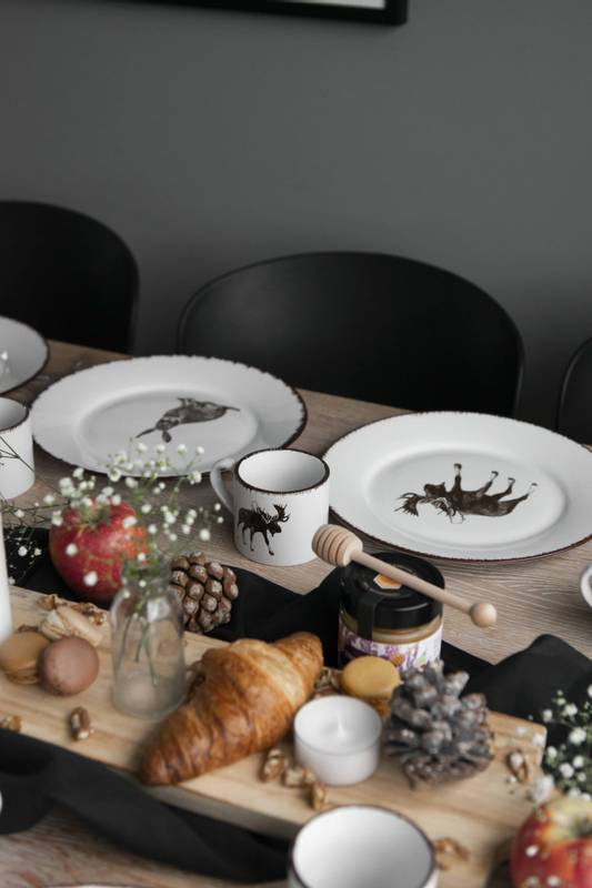 Vildmark Tallrik 19cm Hare