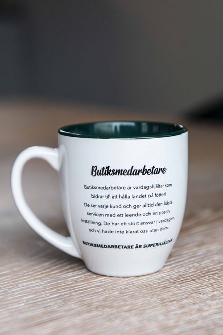 Hovedbilde Kopp - Butiksmedarbetare SUPERHJÄLTE 20cl