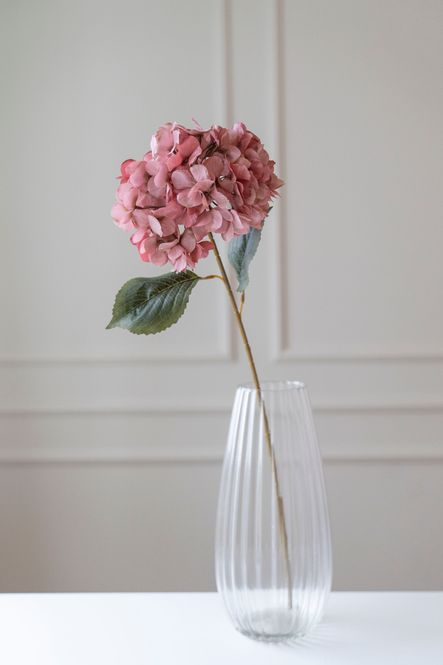 Hovedbilde Konstgjord Blomma Hortensia 76cm - Ljus Rosa