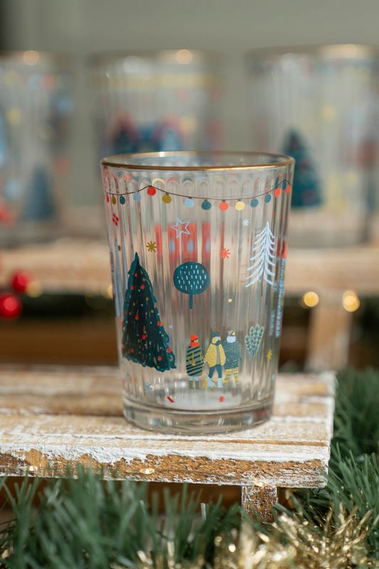 Dricksglas 500ml - Julgranständning