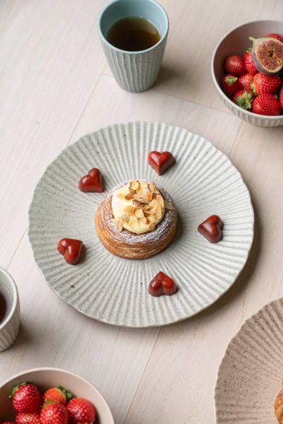 Huvudbild Elvira - Tallrik 28cm Ljusgrå