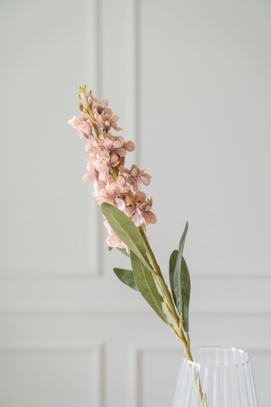 Konstgjord Blomma Riddarsporre 81cm Ljus Rosa