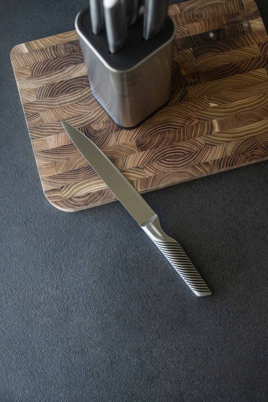 Knivset med knivblock