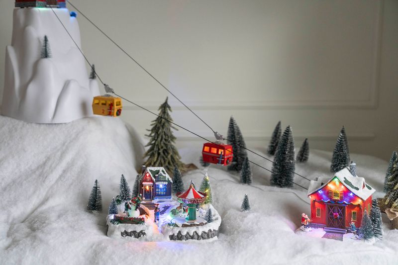 Julby - Hus og Snögubbe
