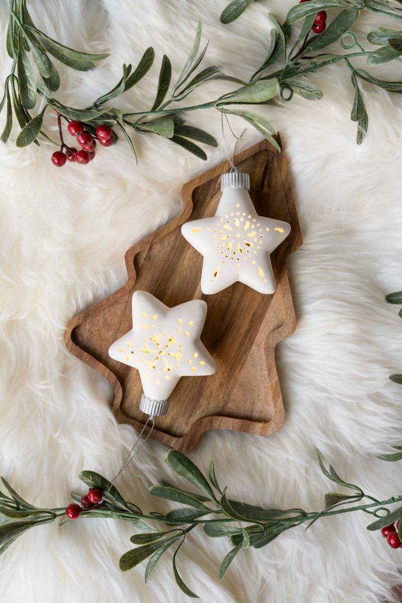 Serveringsfat – Julgran 28,5x20cm
