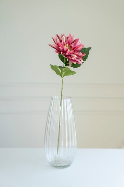 Huvudbild Konstgjord blomma 70cm - Mörkrosa