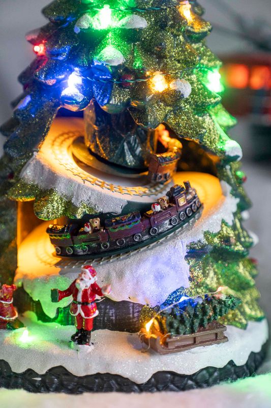 Julby – Julgran med tåg