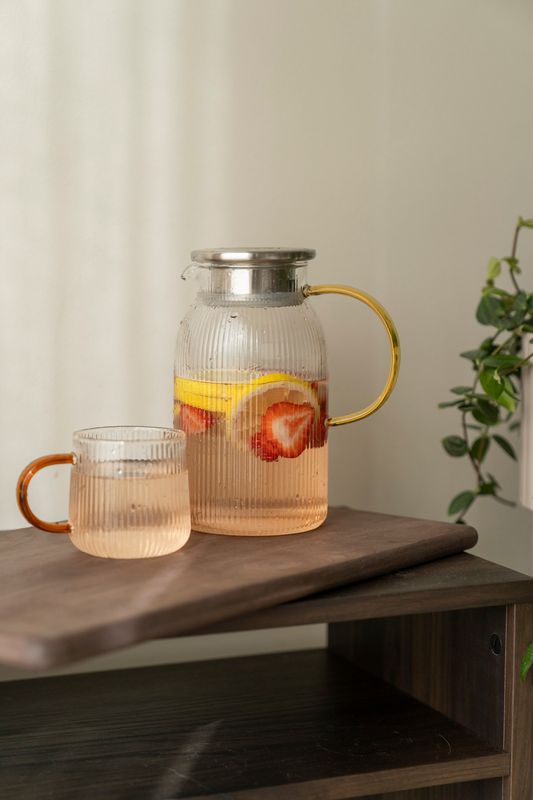 Glaskopp 250ml Oker