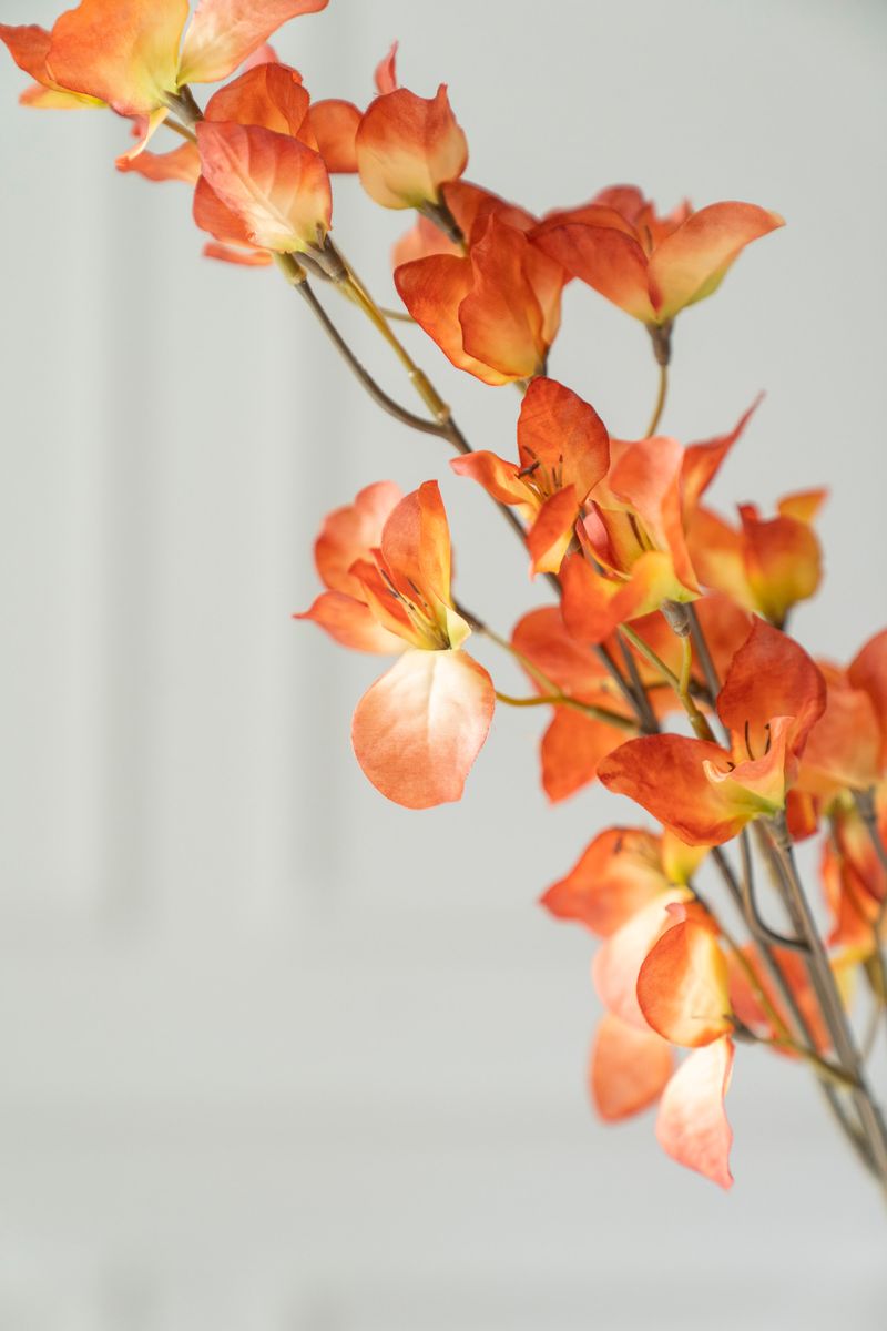 Konstgjord Blomma Trillingblomma 77cm - Orange