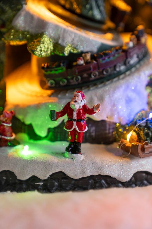 Julby – Julgran med tåg