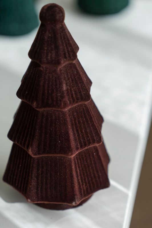 Glasträd 20cm Brun - Version 1