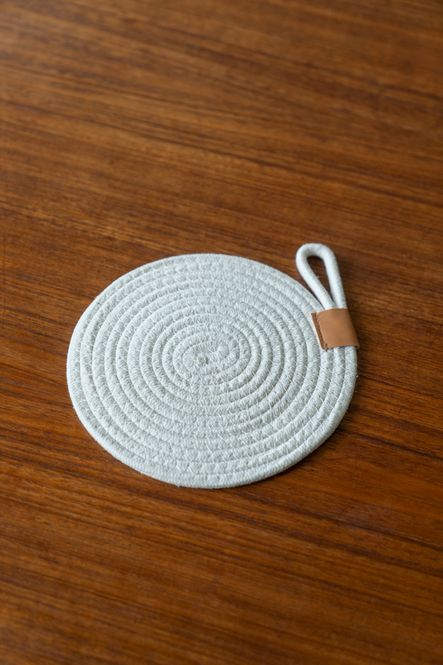 Hovedbilde Grytunderlägg 20cm - Vit
