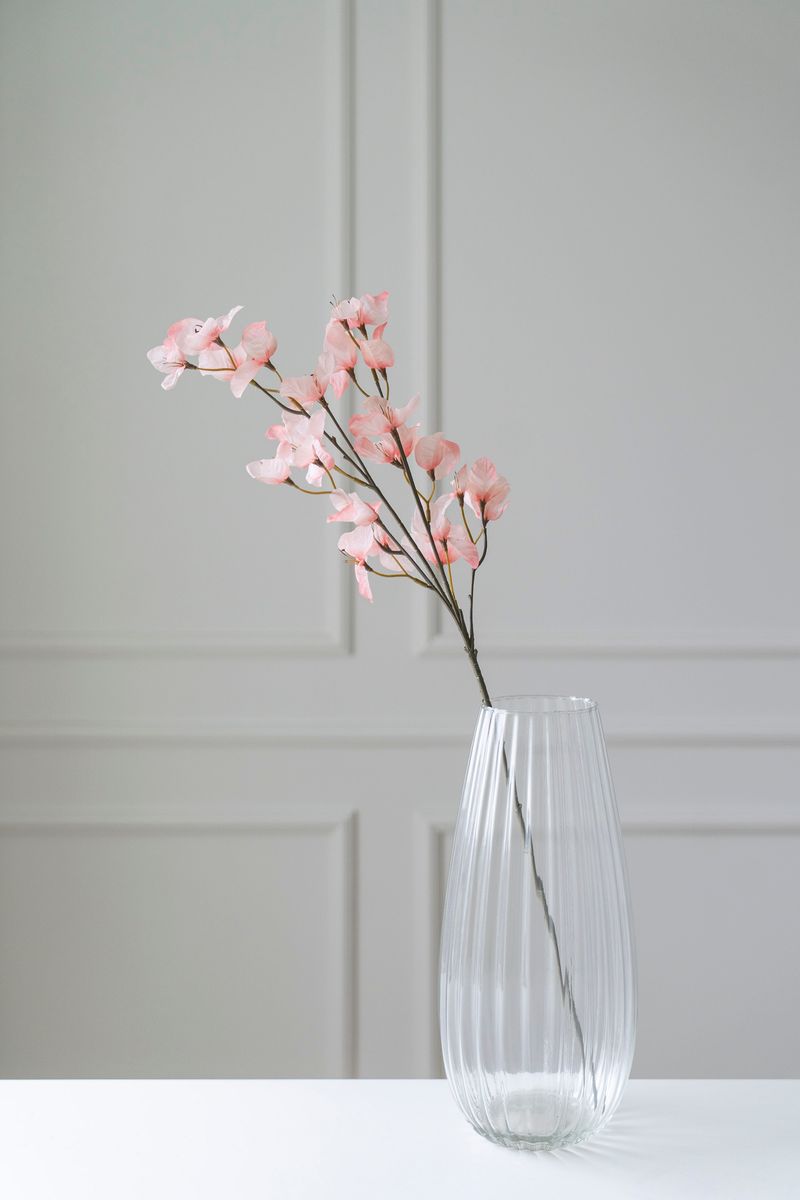Konstgjord Blomma Trillingblomma 77cm - Ljus Rosa