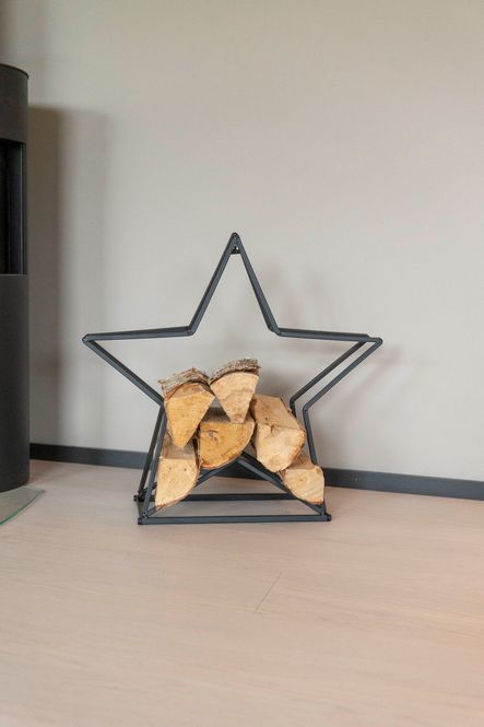 Huvudbild Vedstativ Stjärna