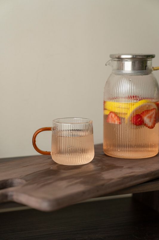 Glaskopp 250ml Oker