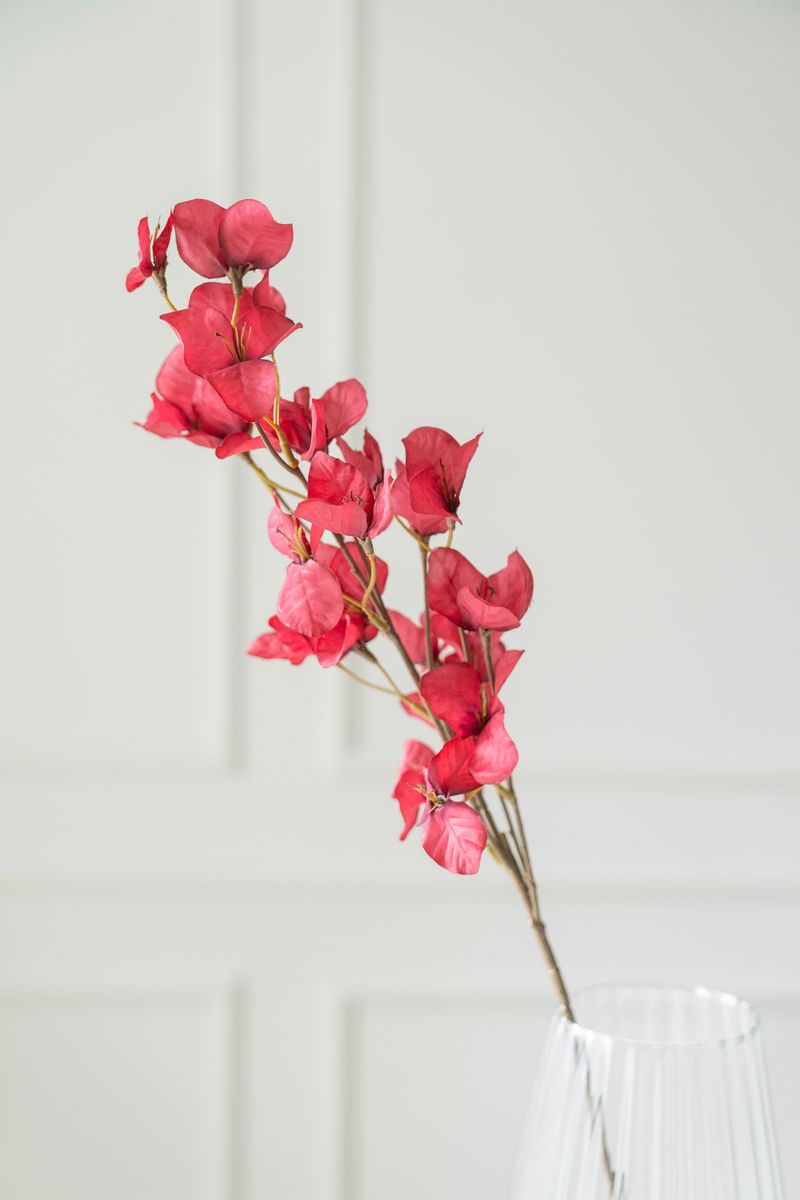 Konstgjord Blomma Trillingblomma 77cm - Röd