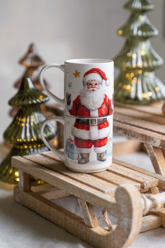 Presentset Kopp 2-pack - Tomte 