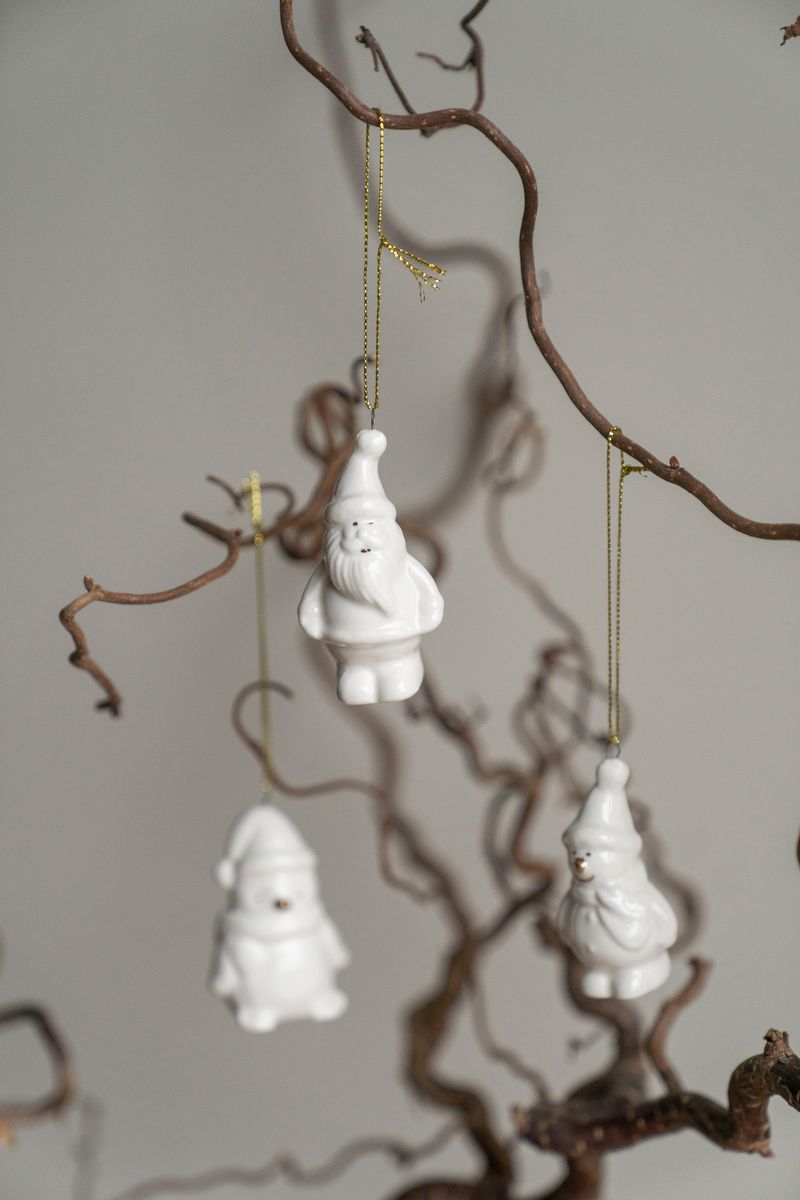 Julgranspynt - Snögubbe