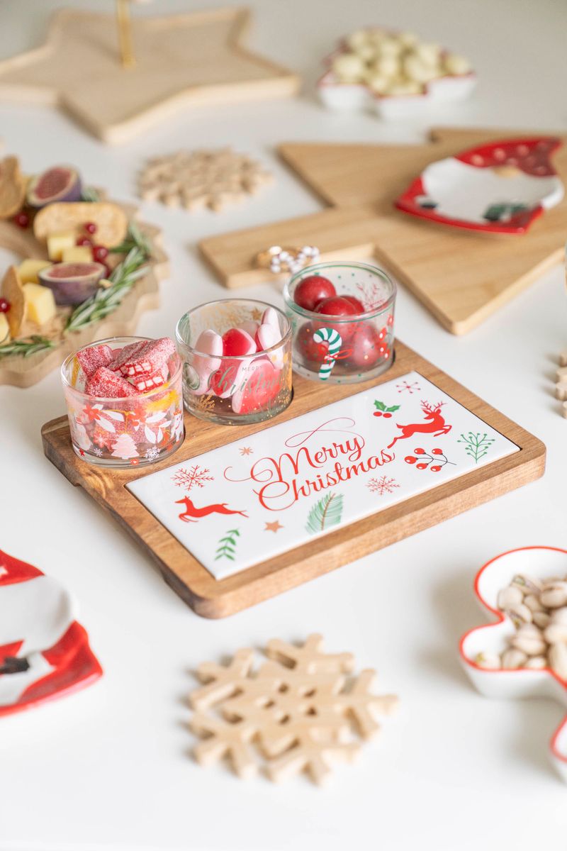 Serveringsset - Merry Christmas