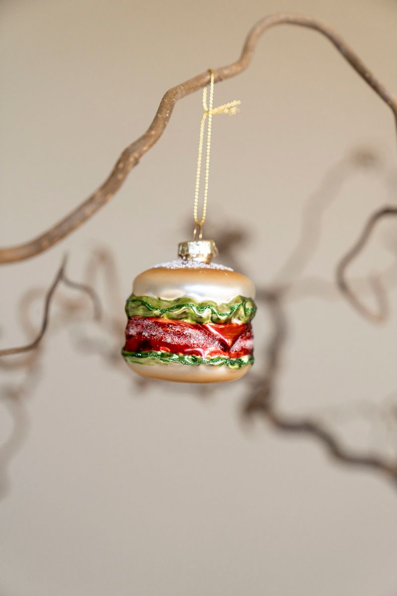 Julgranspynt - Hamburgare