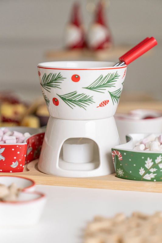 Fondue Set - Merry Christmas