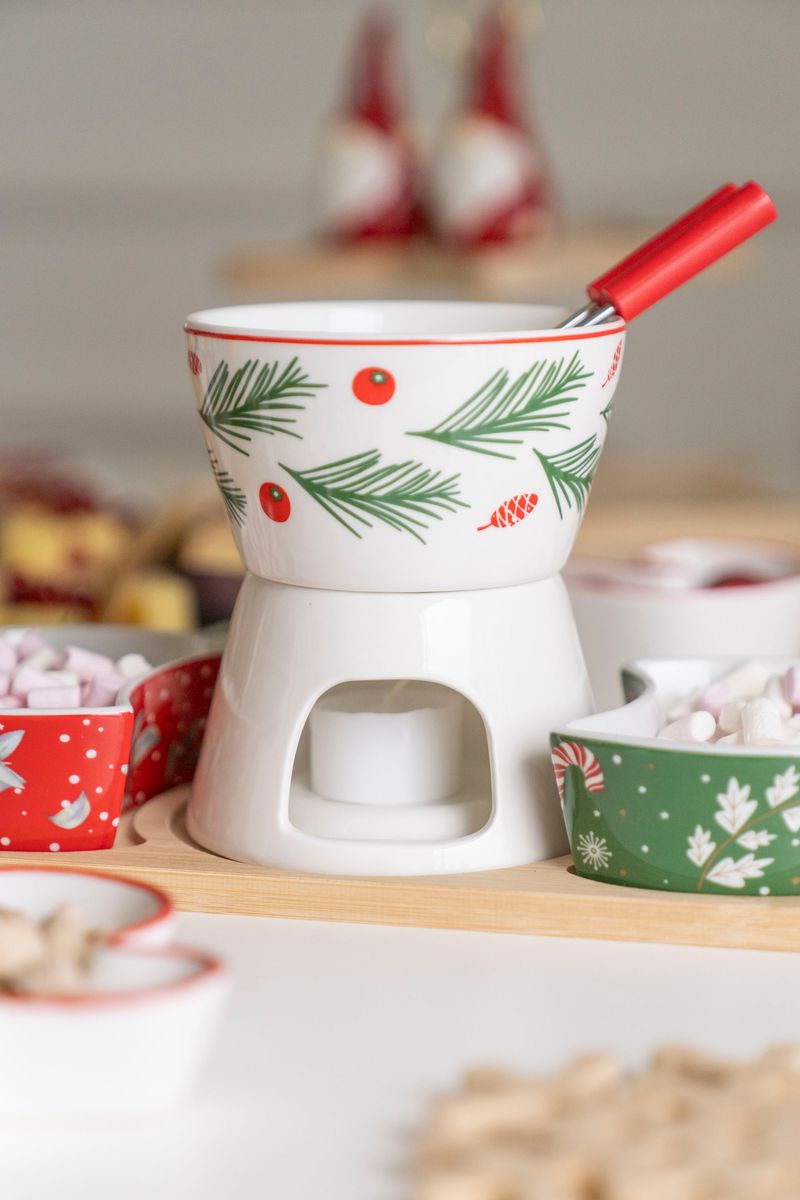 Fondue Set - Merry Christmas