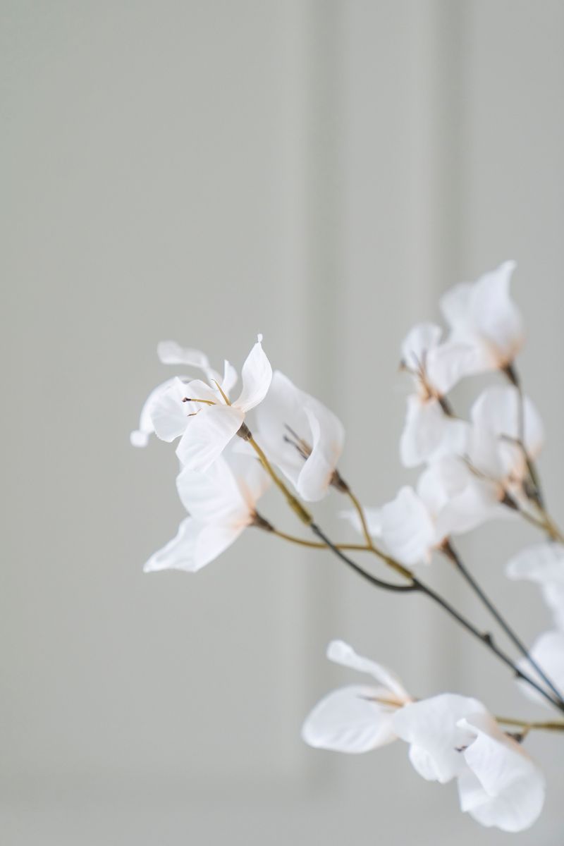 Konstgjord Blomma Trillingblomma 77cm - Vit
