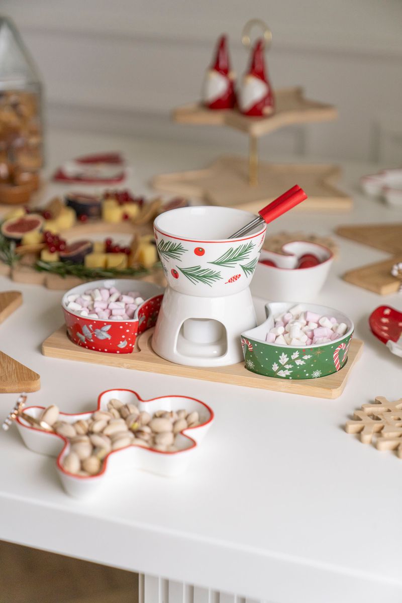 Fondue Set - Merry Christmas